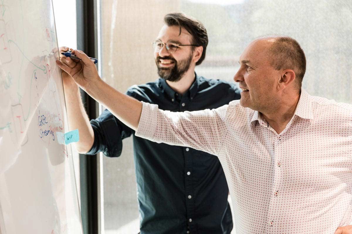 People working together