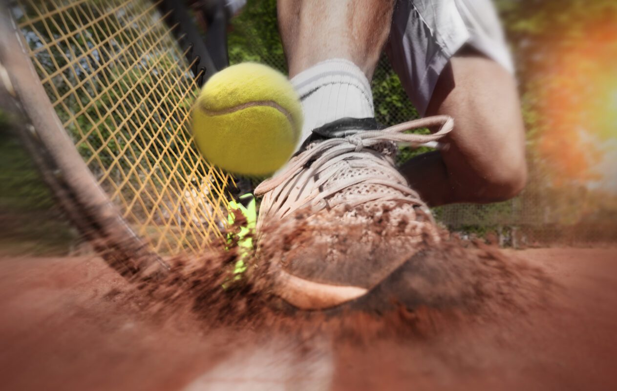 Live contribution of a major tennis tournament in Paris