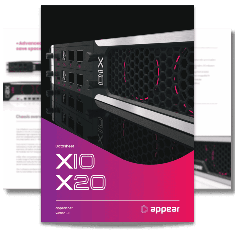 A cover of Appears X10/X20 datasheet