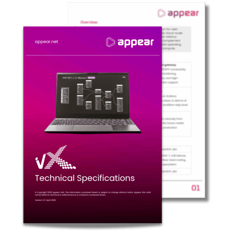 VX TechSpec Cover 1