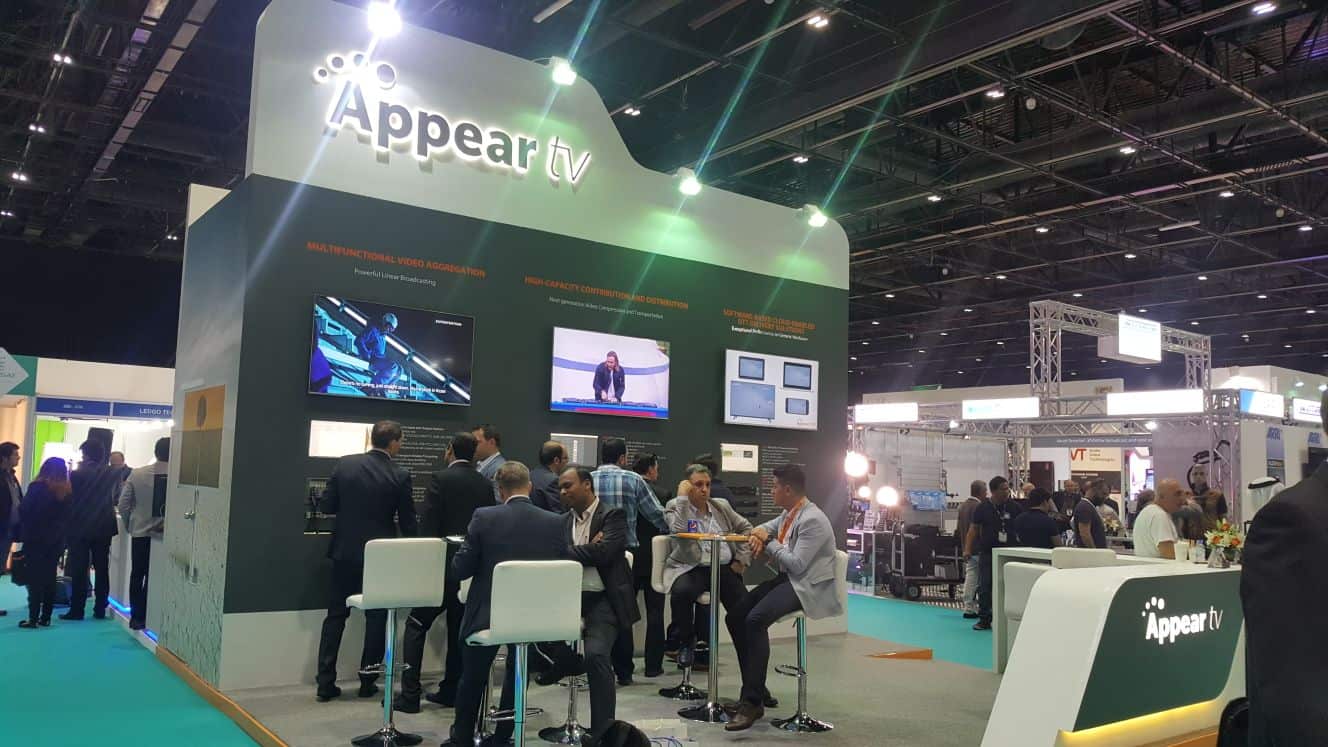 Appear stand at CABSAT 2018