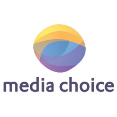 Logotipo de escolha de mídia