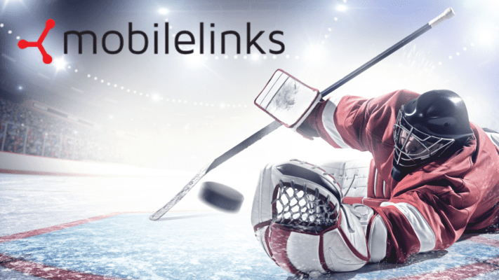 Mobilelinks DSNG para hóquei no gelo